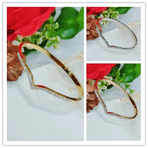 Gelang Titanium Permata Perhiasan Fashion F74.75