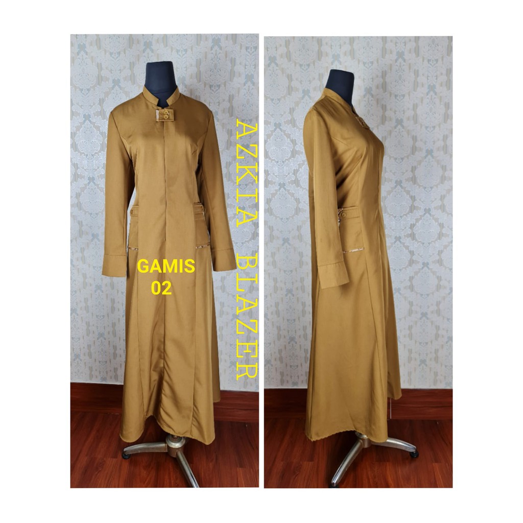 Blazer gamis pemda 02-seragam Guru dan PNS-Pakaian Pemda terbaru-blazer terbaru-setelan pemda terbaru