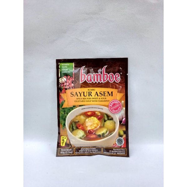 

Bamboe Bumbu Instan Sayur Asem 60gr