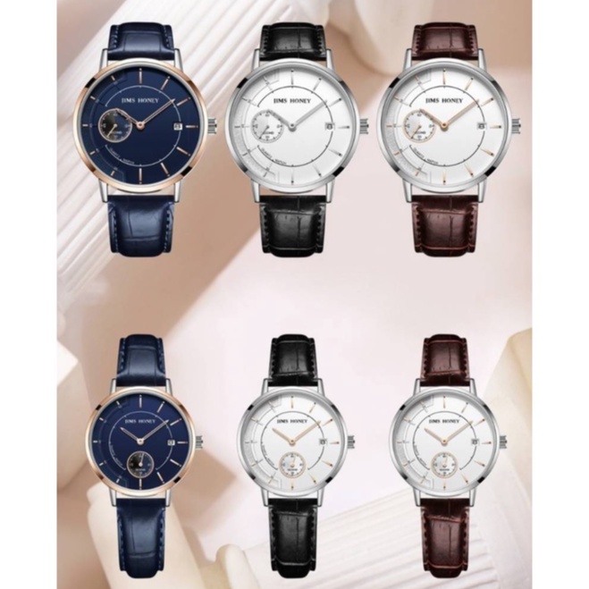 JHW 15 Jam Tangan Couple Jims Honey Original 100%  Analog Watch Pria & Wanita JH Ori Murah