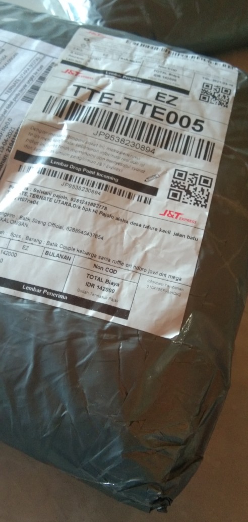 Batik Couple Keluarga Maura Couple Sania Ruffle Ori Ndoro Jowi Dnt Termurah Motif Mega Mendung Merah