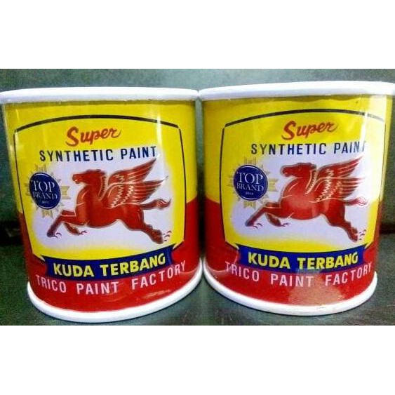 

Jual Cat Kuda Terbang Kuning / Pink / Cat Besi Kayu Minyak Kecil Ayo Order