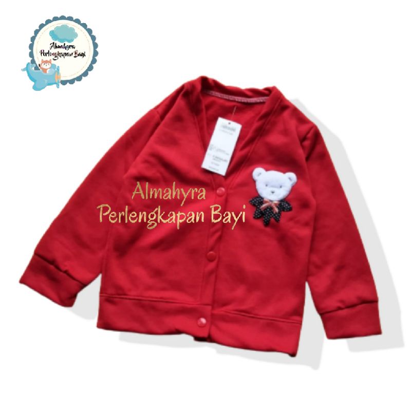 Cardigan anak 6-24 bulan