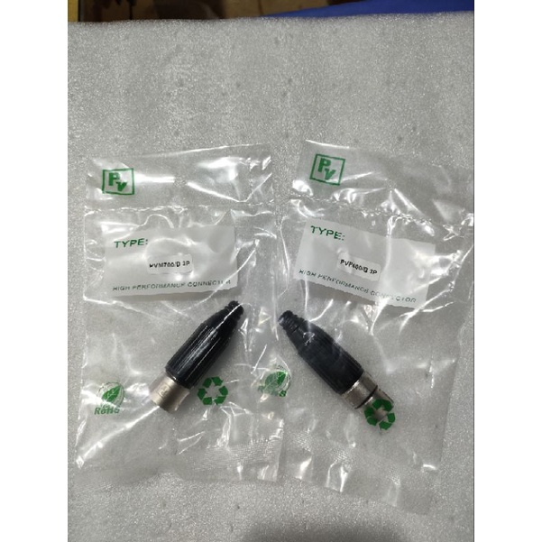 Jack canon merk PV type PVF700/B 3P Jack male laki
