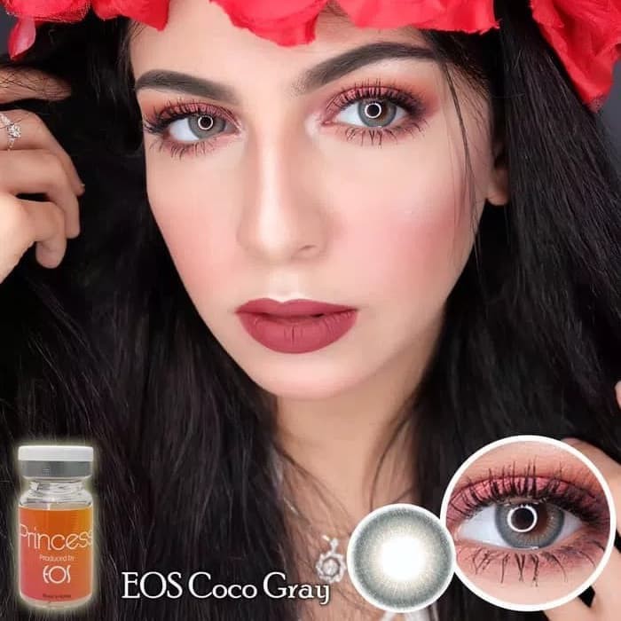 ORIGINAL Softlens EOS COCO GREY GRAY soflens softlenses