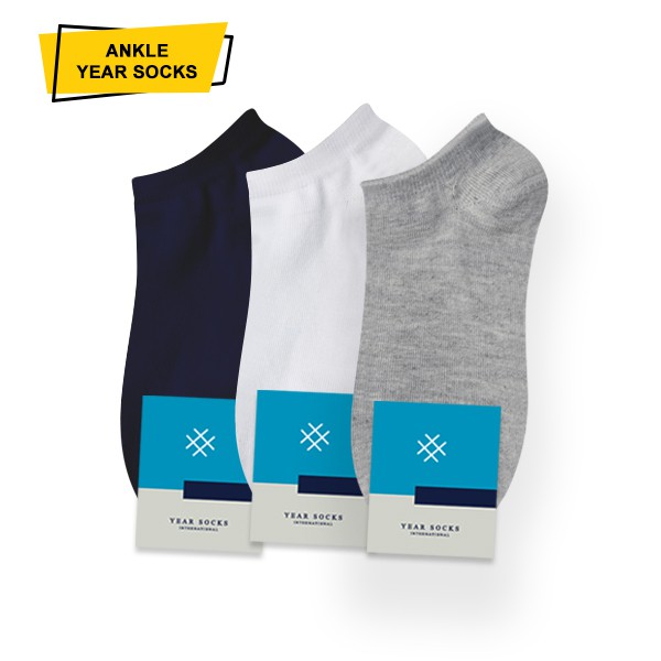 Kaos Kaki Pria, Pendek Semata Kaki, Tersedia 17 Warna Polos, Allsize Pria Dewasa Fit to 37 - 42-1