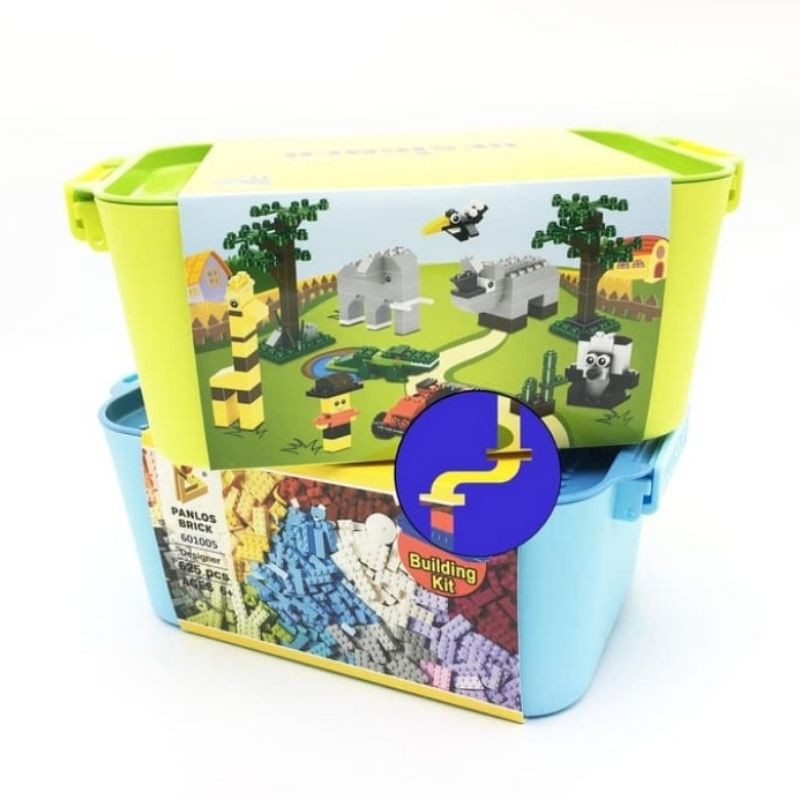 mainan anak lego building kit panlos brick wange Designer BOX