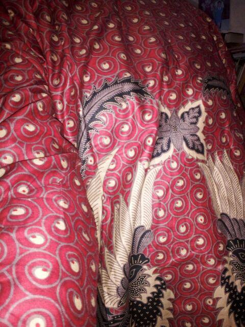 Atasan Batik Wanita Motif Tapak Kebo Pink Khas Baduy Banten - Merah Muda, Xxl Y58 Best Seller