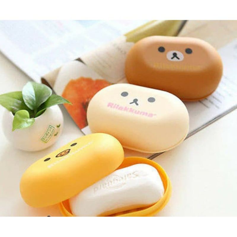 ~ PIYOSHI08 ~ Tempat Sabun Mandi Motif Bear Lucu / Cute Soap Bar Case PR109