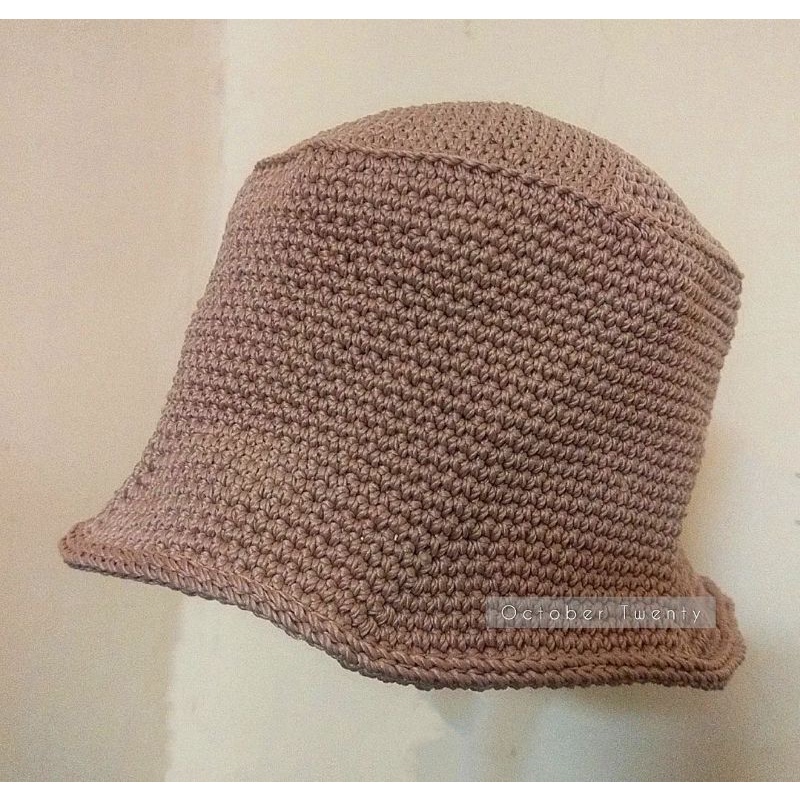 HANDMADE bucket hat rajut l Bucket Hat Crochet