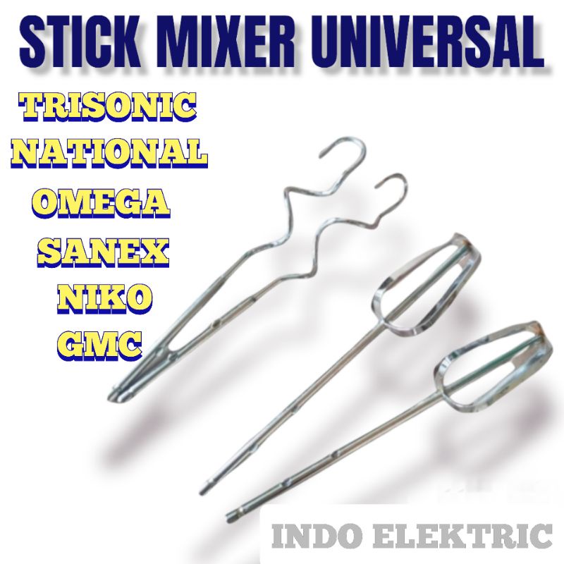 STICK PENGADUK MIXER UNVERSAL TRISONIC NATIONAL VIVA