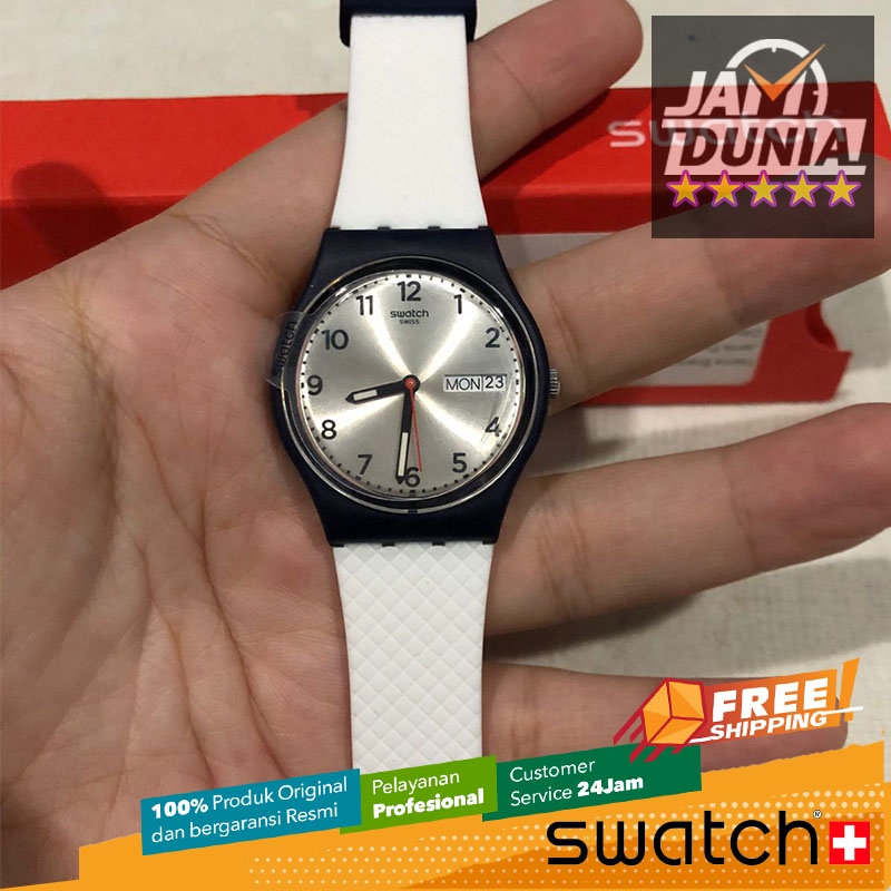 Jual SWATCH ORIGINAL - GN720 GN 720 WHITE DELIGHT JAM TANGAN WANITA LA RS  Indonesia|Shopee Indonesia