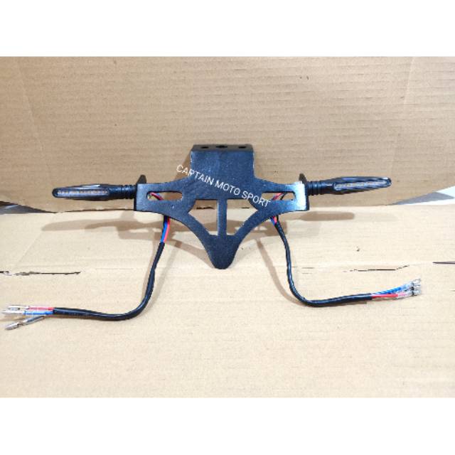 Tail tidy plus lampu sein LED Yamaha r15v2 dudukan plat nomor belakang R15 old