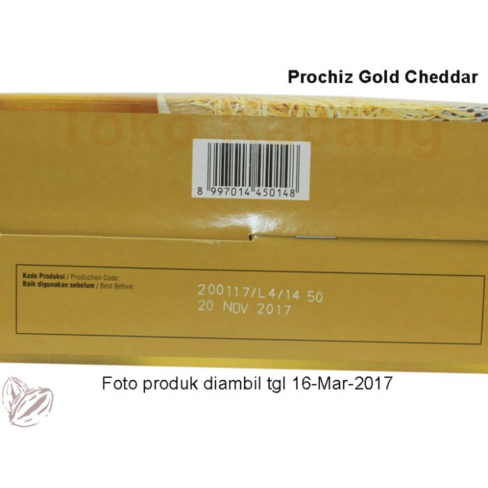 

101bfbb Keju Cheddar Prochiz Gold 2Kg Xa201As