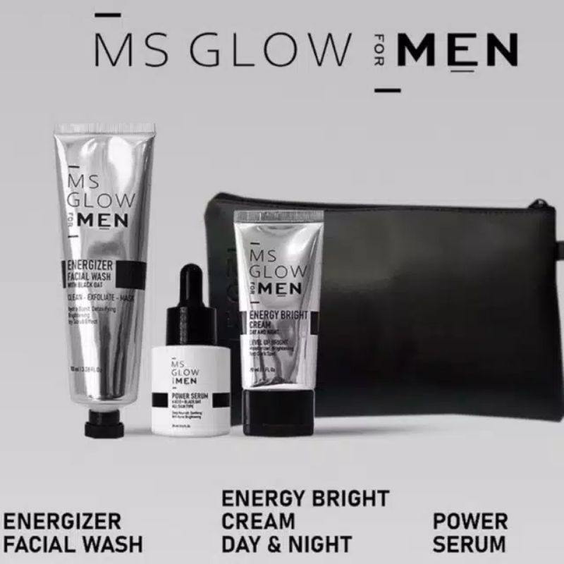 ms glow men paket basic