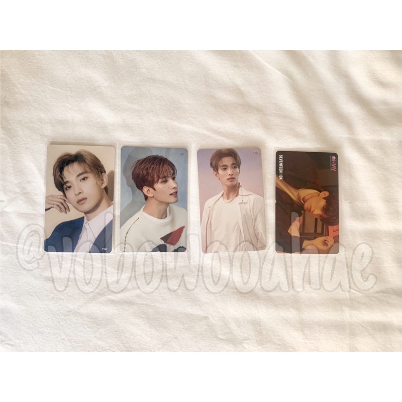 PHOTOCARD HMV JAPAN SEVENTEEN DK DOKYEOM YMMD FALLIN’ FLOWER HITORIJANAI