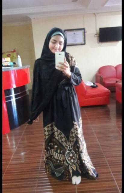 Gamis Batik Sriwedadi Maxi Jumbo Busui