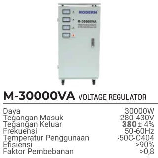 Stabilizer LISTRIK 30KVA MODERN 3 Phase 30000VA / Stavol Stavolt FIS 30000W Stabiliser MODERN