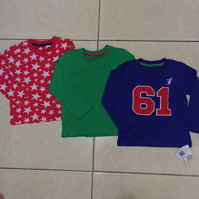 NWT Mothercare 3 pack tee sz 9-12m