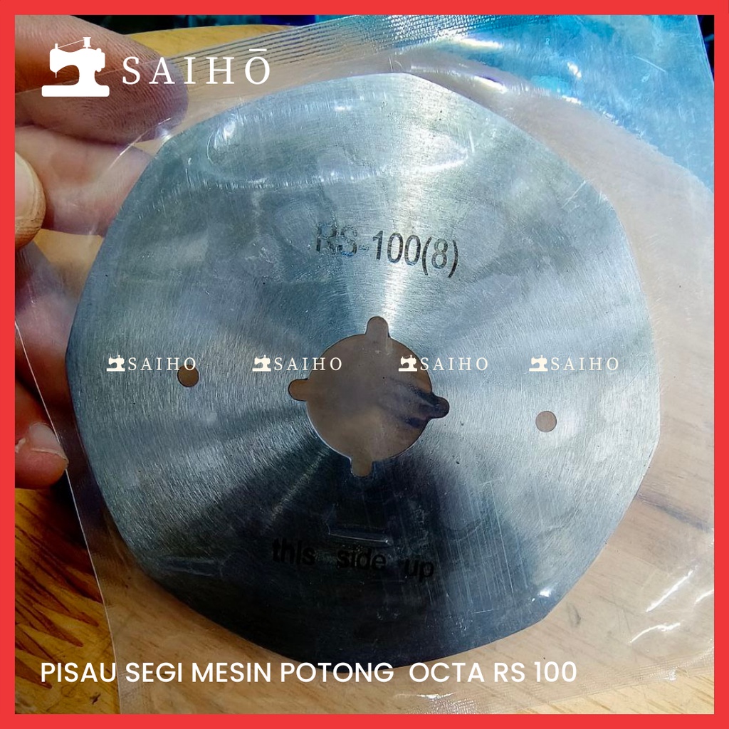 Pisau Segi Mesin Potong OCTA RS100 - Octagonal