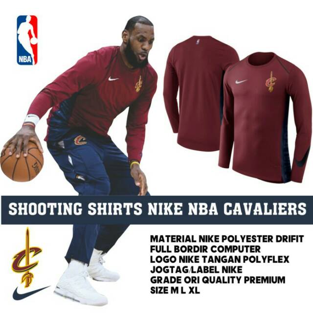 nike nba shooting shirt