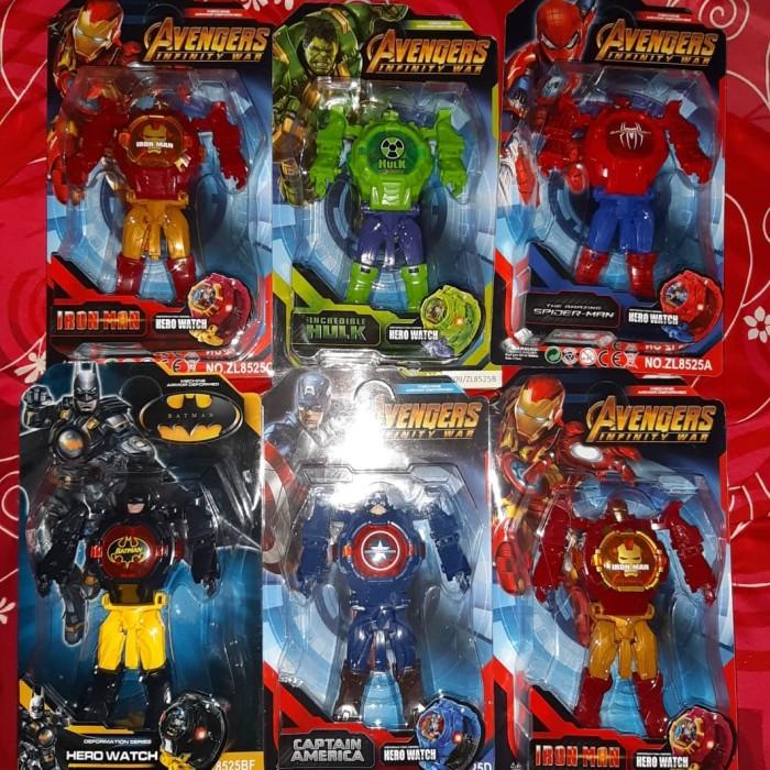 Digitec Jam Tangan Robot Avangers / Jam Tangan Anak/ Jam Transformers