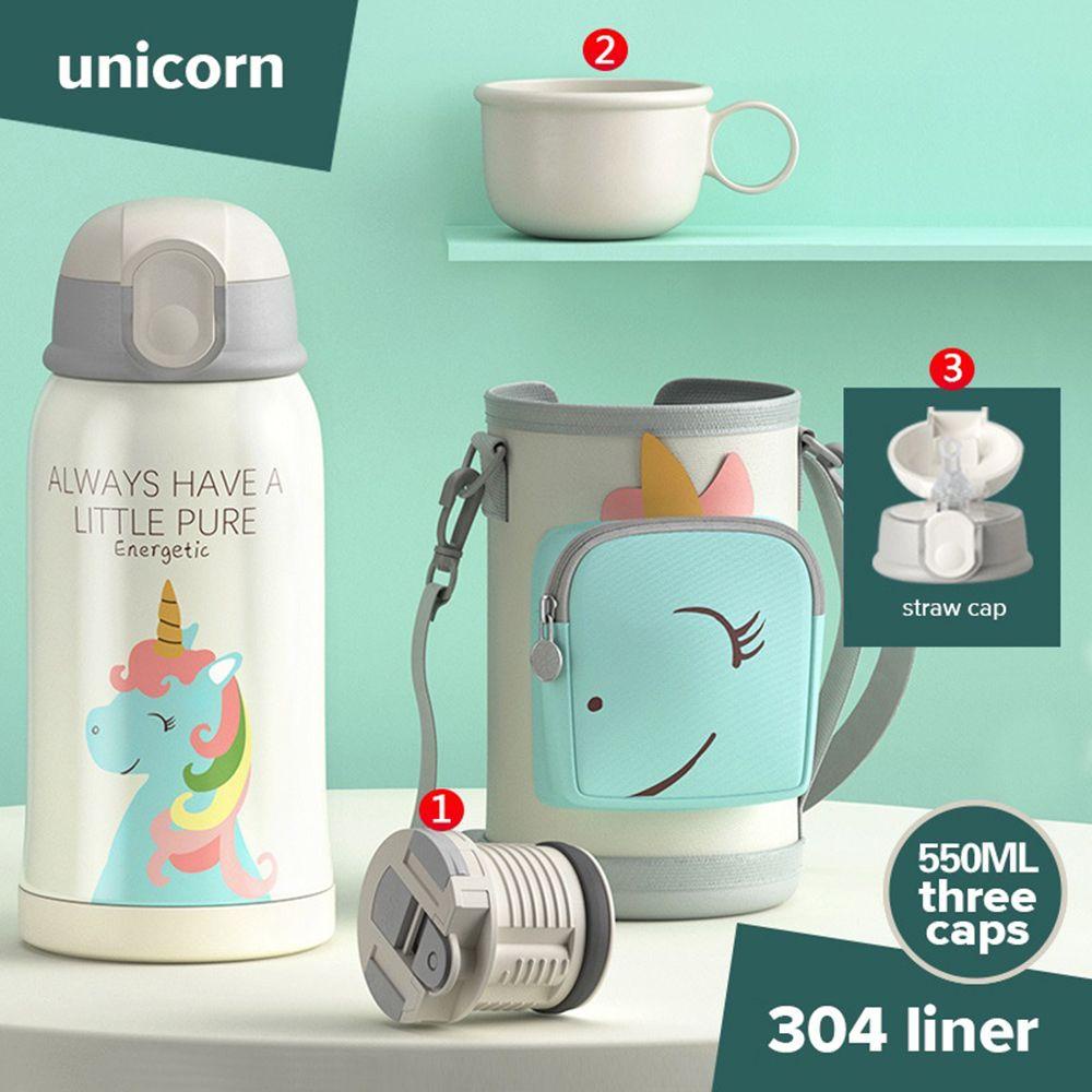 Preva Smart Thermos Bottle Home Thermos Mug Untuk Bayi Motif Kartun Lucu