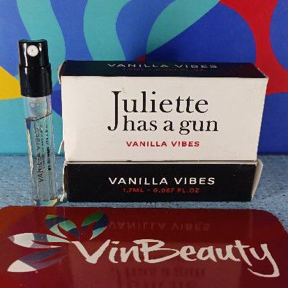 Vial Parfum OriginaL Juliette has a gun VANILLA VIBES EDP 1.7 ml For Women Murah