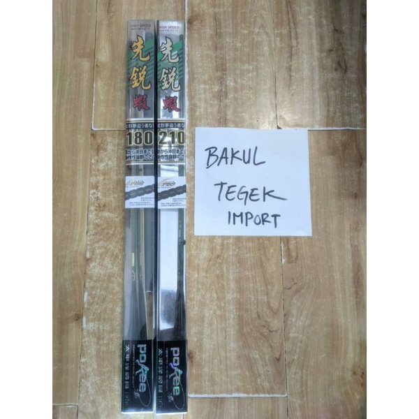 tegek mirofishing pokee power green bamboo action 3/7 action lentur spek tanago microfishing