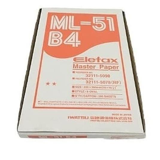 

Master Paper Elefax ML-51 ukuran B4