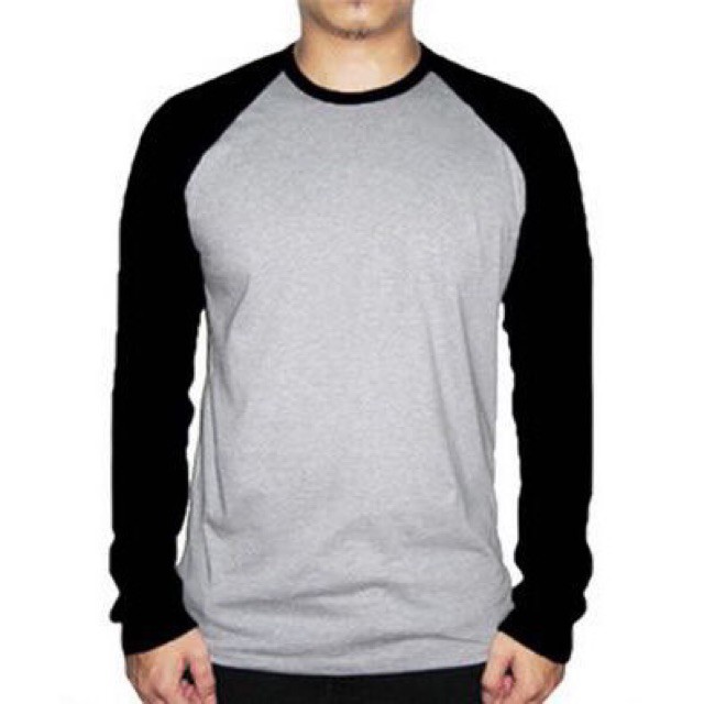 Termurah raglan, kaos raglan lengan panjang,Raglan polos panjang,Reglan Pria ,Kaos Polos