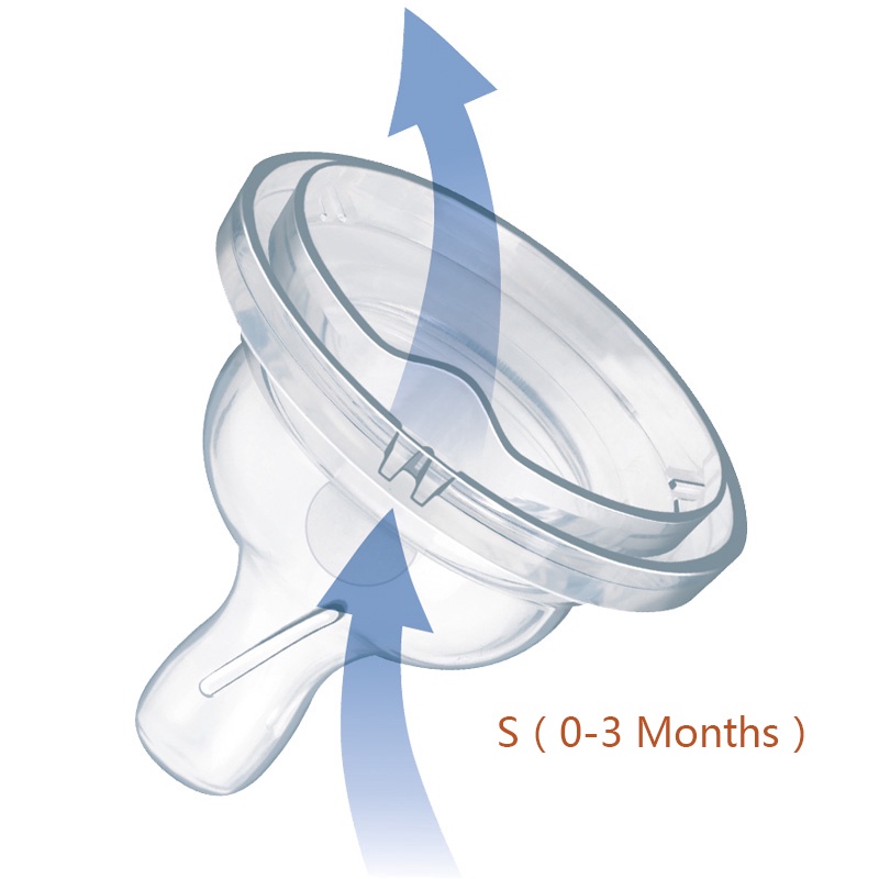 Avent Dot Bayi Botol Susu Classic Bottle Putting Teat Pengaman Anti-gigitan Pacifier-S（0-3 Months）#1