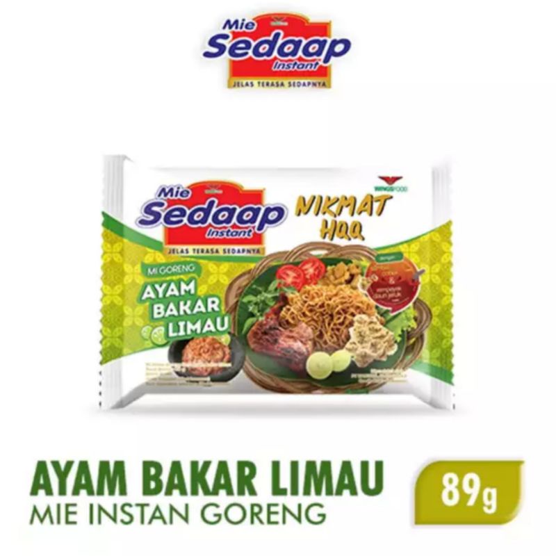 Mie Sedaap Ayam Bakar Limau