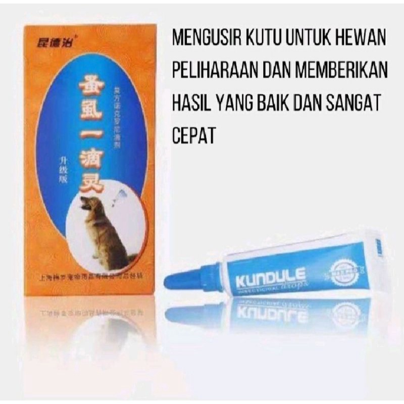 Obat Kutu Tetes Kucing Anjing Obat anti kutu Pembasmi kutu