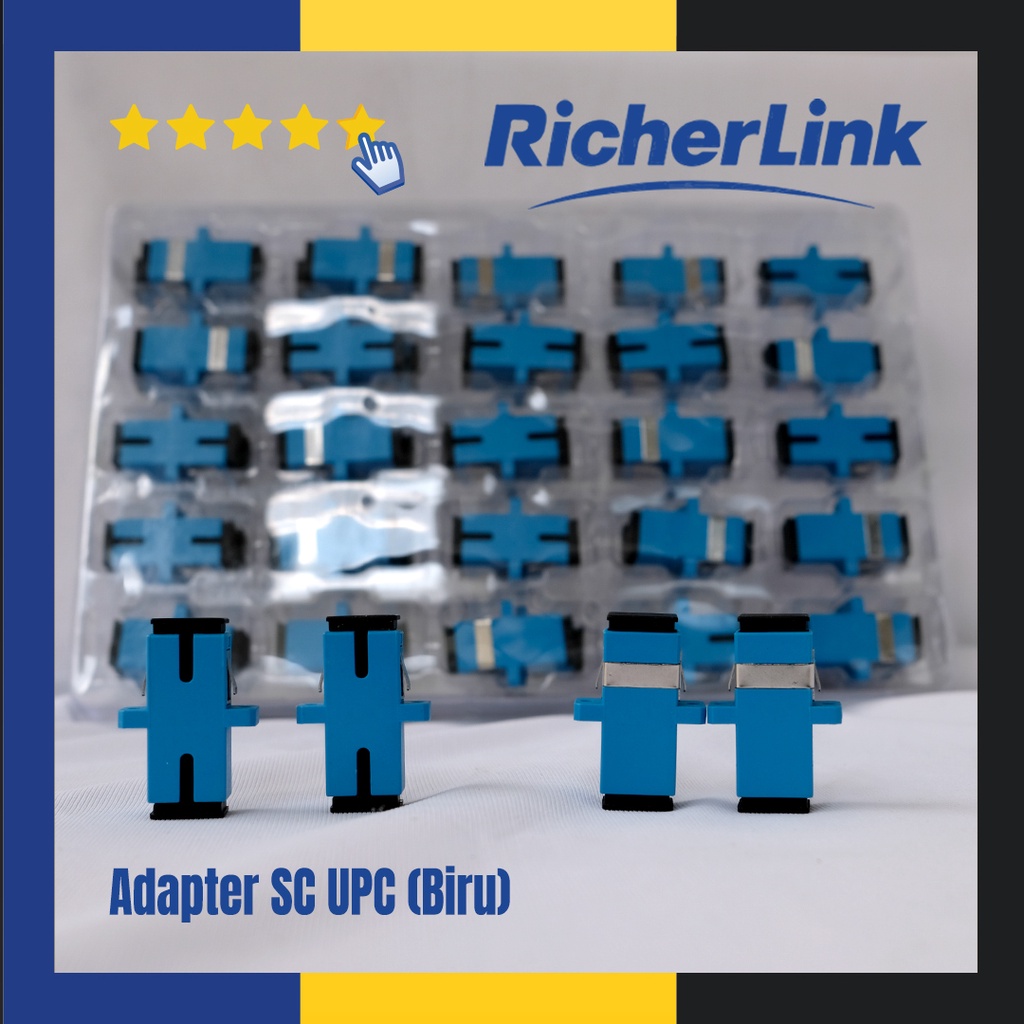 Adapter SC UPC (Biru)