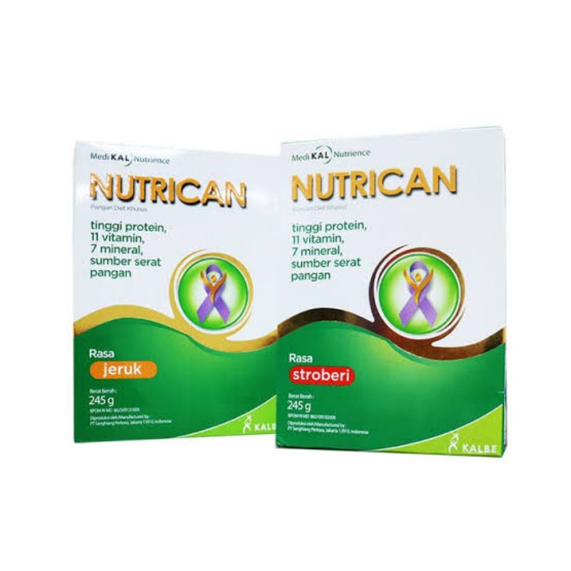 Nutrican 245gr/Susu Tinggi Protein/Sumber Serat Pangan