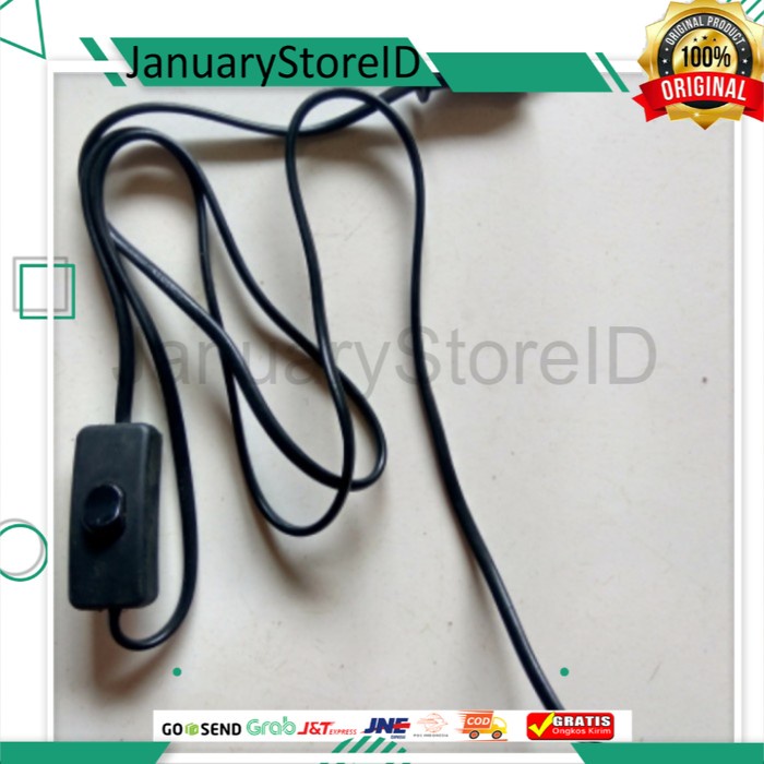 KABEL BUNTUNG STEKER SAKLAR DIMMER ON OFF SIAP PAKAI