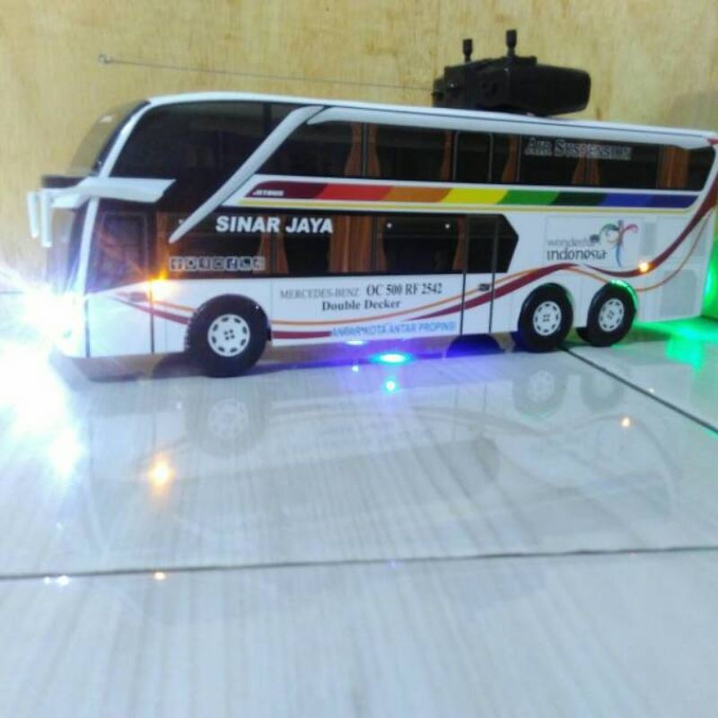 BUS MINIATUR SINAR JAYA new remot