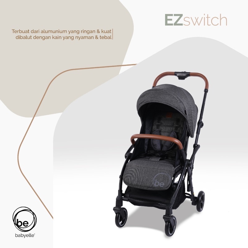 BabyElle EZ Switch S 523 RS / Stroller anak 2 arah / Stroller bayi / kereta dorong bayi