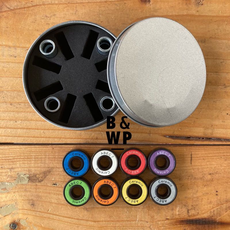 Skate Bearing Skateboard  Ceramic Keramik ABEC7 BLANK Super Fast and Strong Kuat dan Cepat  608 rs