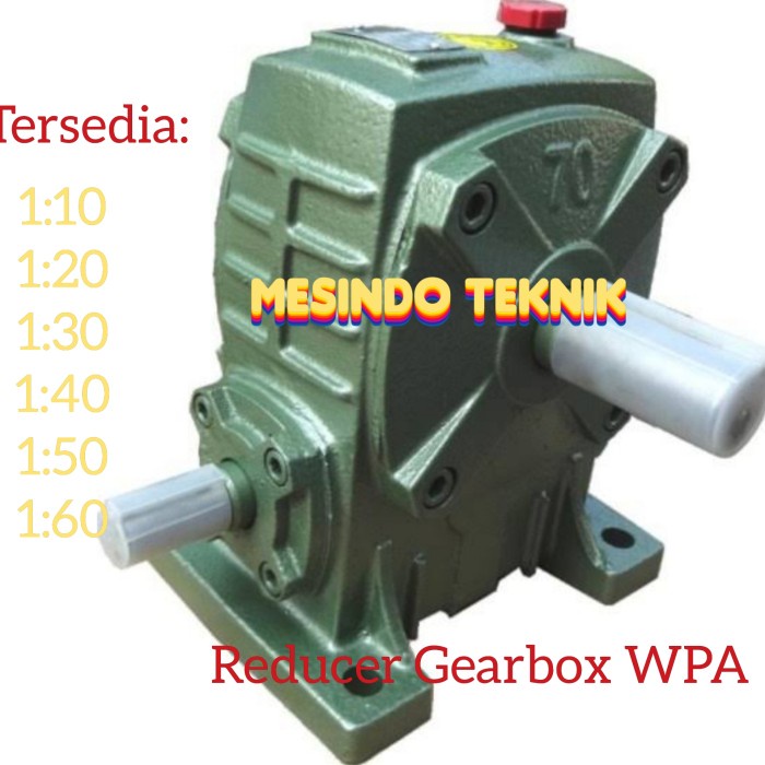 REDUCER GEARBOX WPA 70