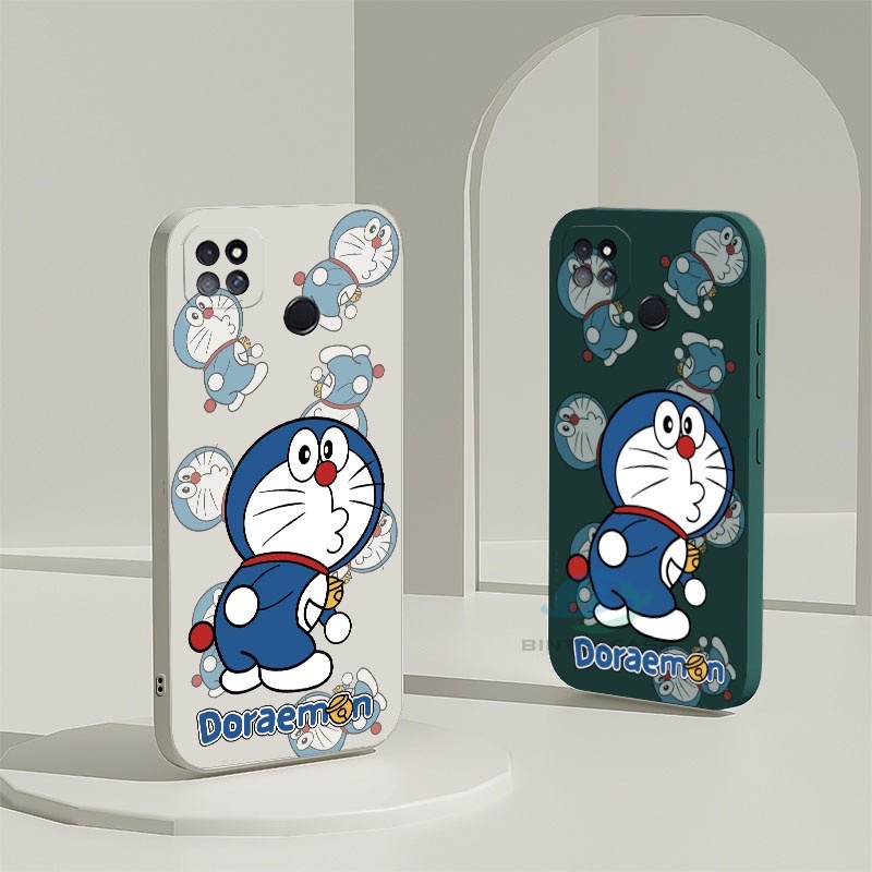 Infinix Hot 30i Zero 5G 2023 Note 12 2023 12 G96 12 Pro 11 Hot 12 Pro 20S Smart 7 6 Smart 5 Hot 11S NFC Hot 11 Play 12 10 Play 9 Play Hot 10S Hot 10T Cute Pouting Motif Doraemon Tutup Belakang Soft Case Silikon Binteacase