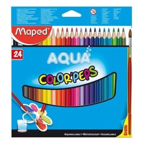 

Maped Water Color Pencils x24 - Cardboard