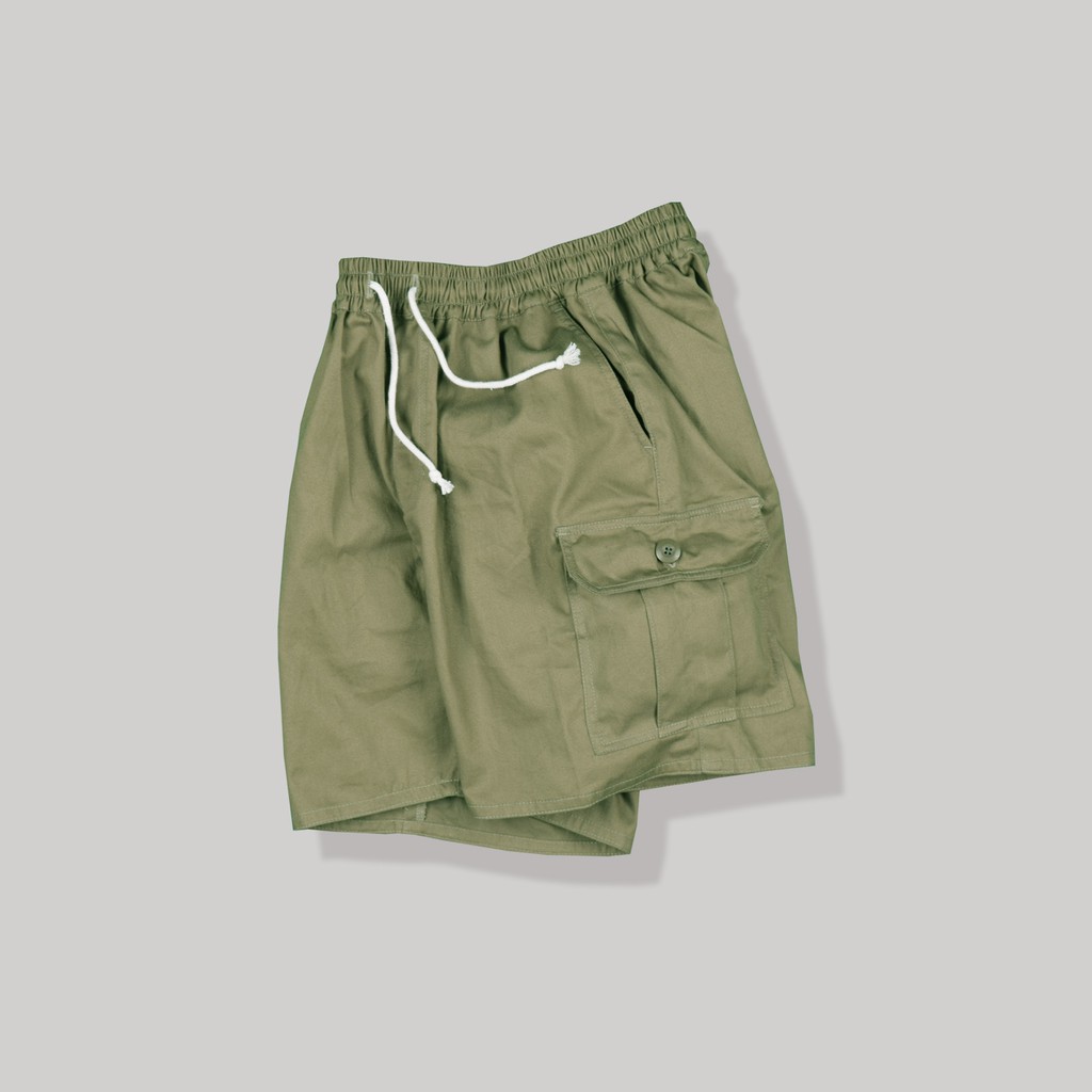 Oompa MALLRASH OLIVE | Celana Pendek Cargo