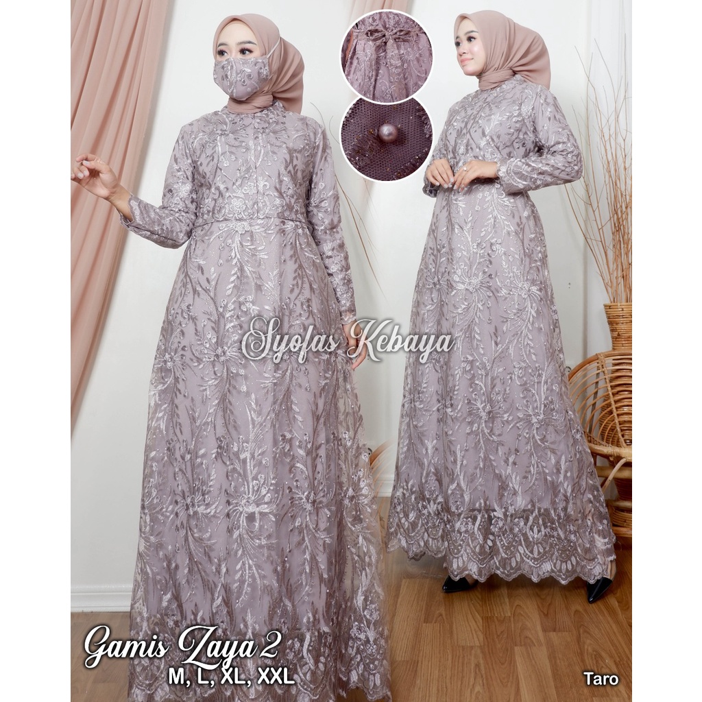 GAMIS BUSUI NAMIRA/TILE FULL BRUKAT MUTIARA/SIZE S M/L/XL/XXL/DRESS KONDANGAN/GAMIS BRUKAT/TILE BRUKAT/DRES MODERN/DRES PESTA DAN WISUDA/GAMIS MODERN/GAMIS PESTA DAN WISUDA