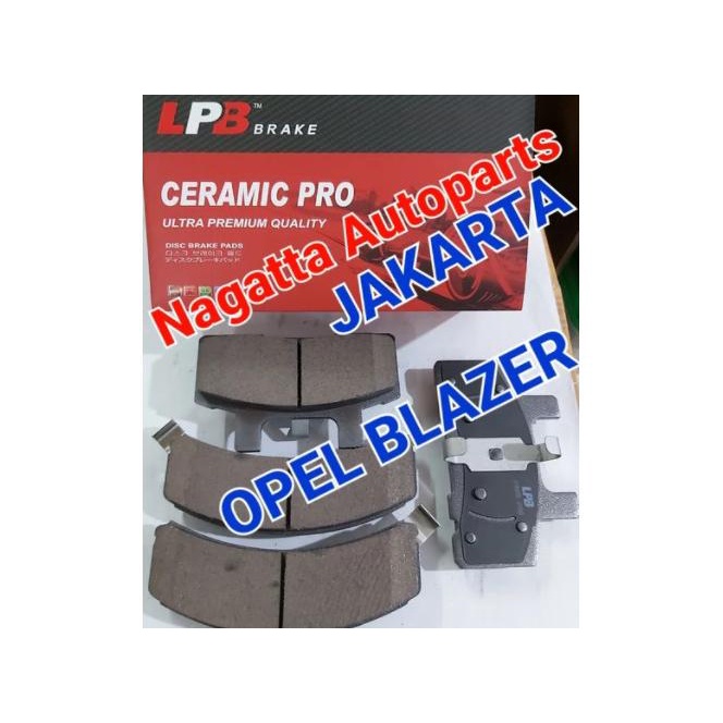 Jual Promo Brake Pad Kampas Rem Depan Opel Blazer All Type Kualitas
