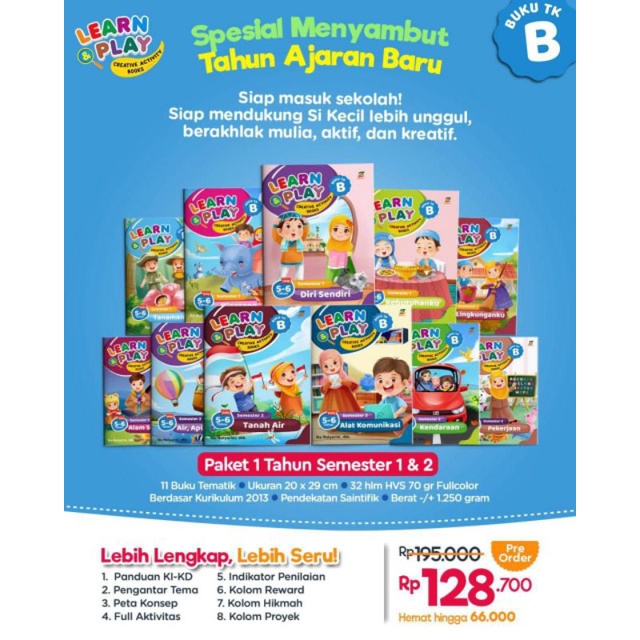 

Paket Play & Learn TK B