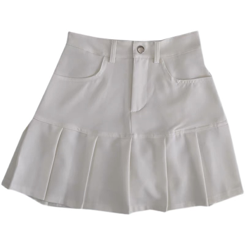 (S-XXL) YENNI PLEATED KOREAN SKIRT STYLE ROK WANITA