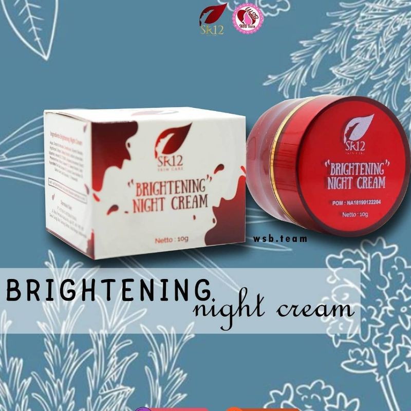 BRIGHTENING CREAM SR12