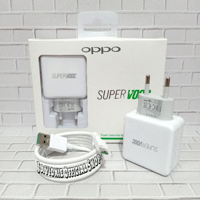 Charger Casan Cas OPPO F9 F11 F9 Pro F11 Pro Original 4A 20W VOOC MICRO USB Fast Charging